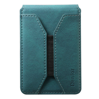 Magnetic Elastic Rope Design Card Holder (Blue)